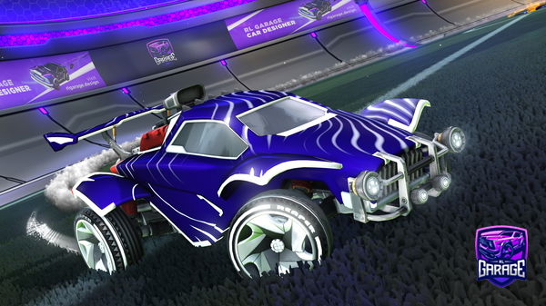 A Rocket League car design from XervzX