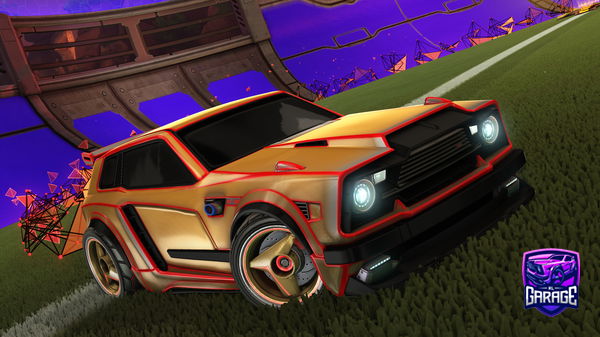 A Rocket League car design from Polar-Ray