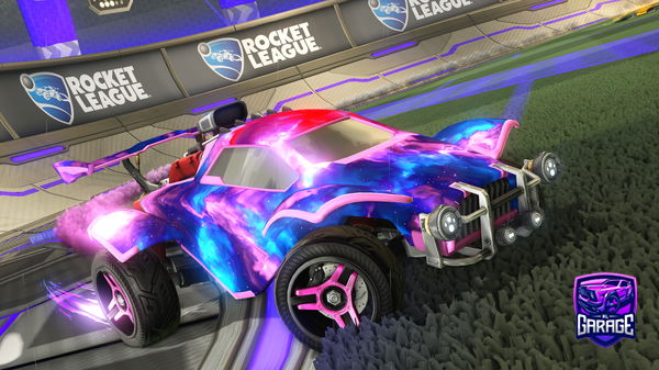 A Rocket League car design from qX__2N