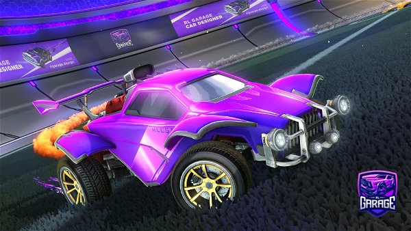 A Rocket League car design from purpletoken
