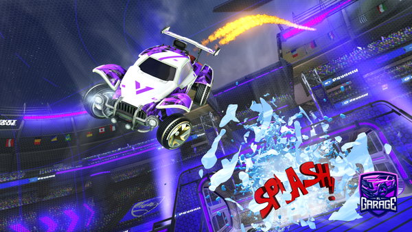 A Rocket League car design from Jxstice-FA