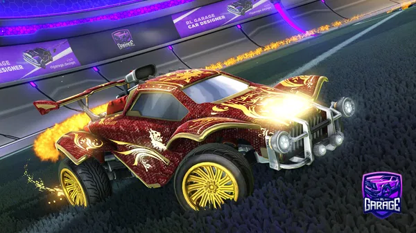 A Rocket League car design from HalfSent