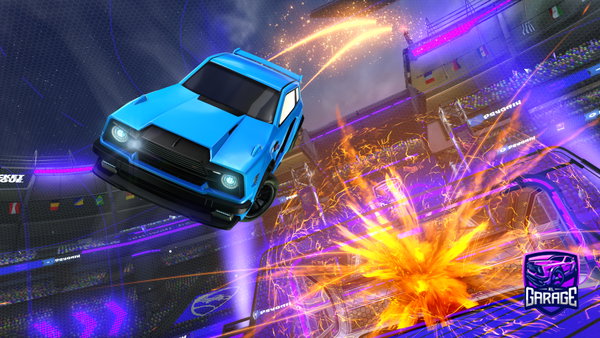 A Rocket League car design from PulseJxy