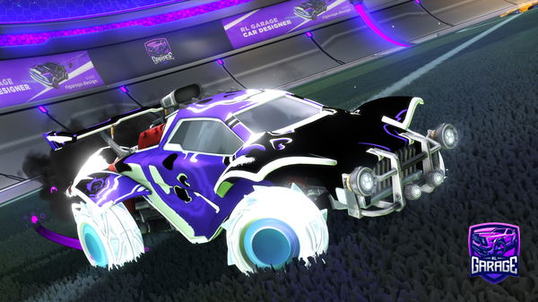 A Rocket League car design from Lunarblade01