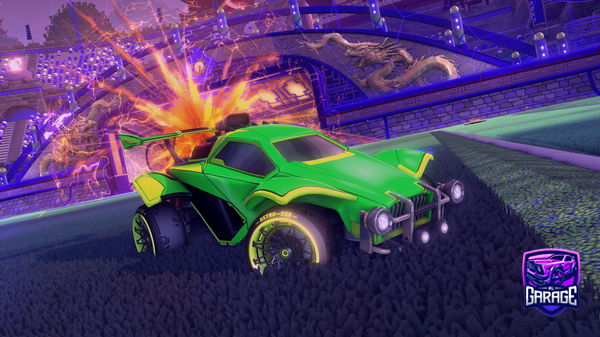 A Rocket League car design from vctr_34