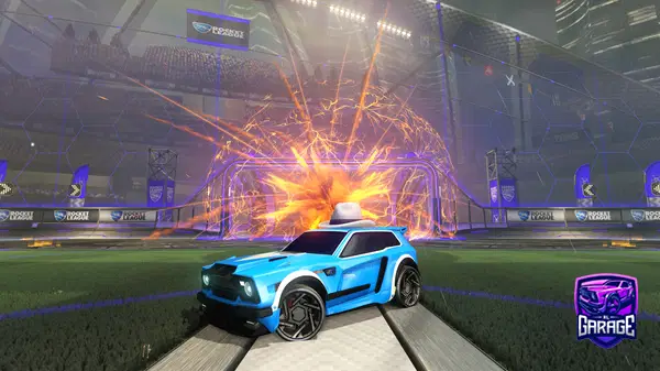 A Rocket League car design from warthogguy