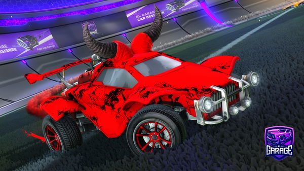 A Rocket League car design from GriddyGod