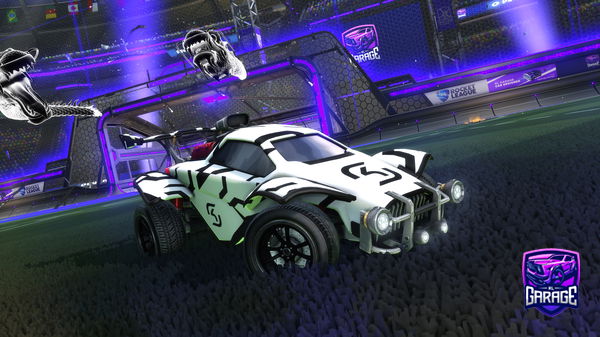 A Rocket League car design from galactcdrt