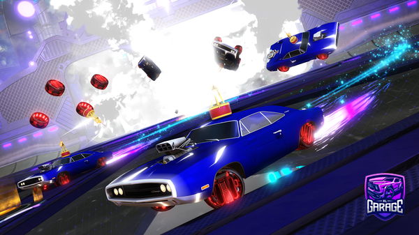 A Rocket League car design from rxptor9935