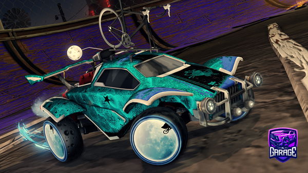 A Rocket League car design from abspielen