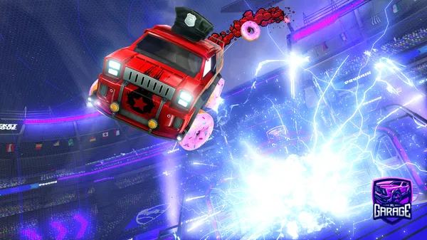 A Rocket League car design from Fry10ingBurg