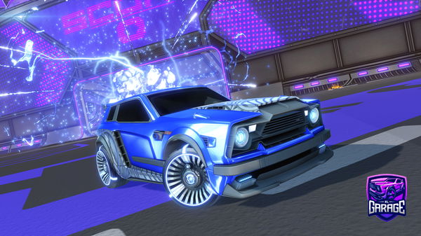 A Rocket League car design from Noxalymph