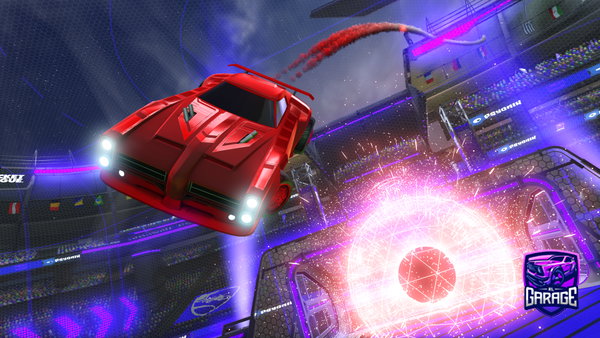 A Rocket League car design from renbu