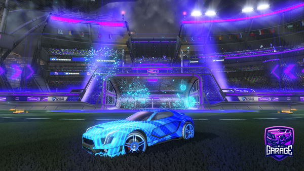 A Rocket League car design from Ghostly_Guner24