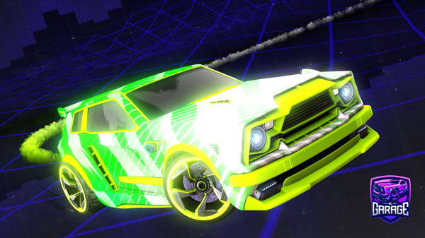 A Rocket League car design from pulse_gxdzxlla