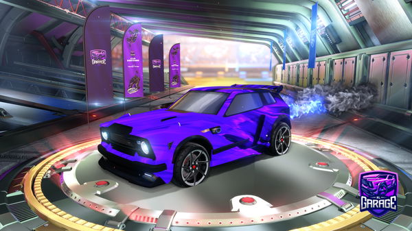 A Rocket League car design from Vovvenjessie