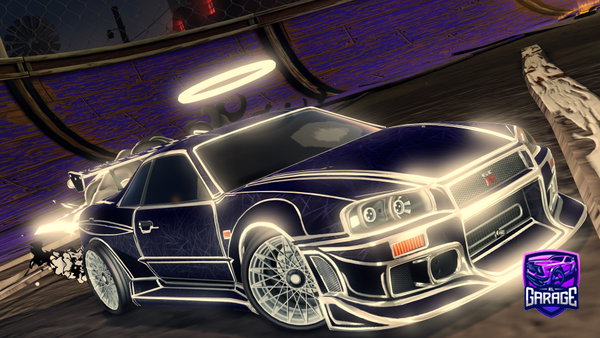 A Rocket League car design from RbbinHero