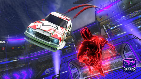 A Rocket League car design from vStoien