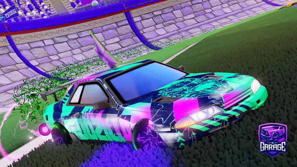 A Rocket League car design from JULA11