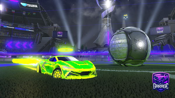 A Rocket League car design from miskkk