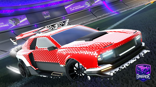 A Rocket League car design from Asahno_350