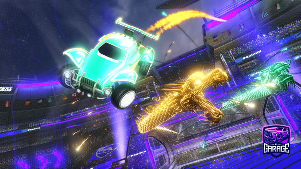 A Rocket League car design from Zyro747