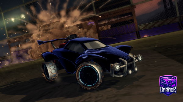 A Rocket League car design from raparber