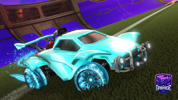 A Rocket League car design from PantherRosko