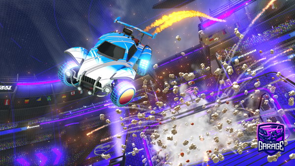 A Rocket League car design from Mikster91
