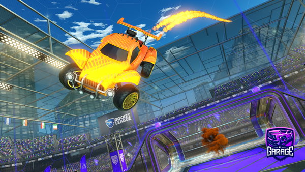 A Rocket League car design from mustsard