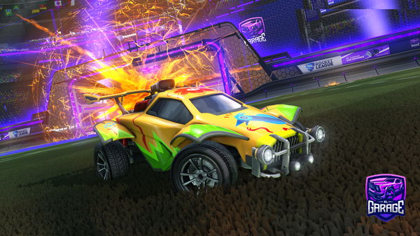 A Rocket League car design from WilliamNRG