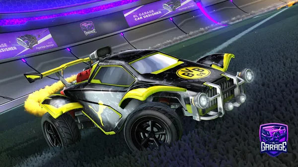 A Rocket League car design from JULA11