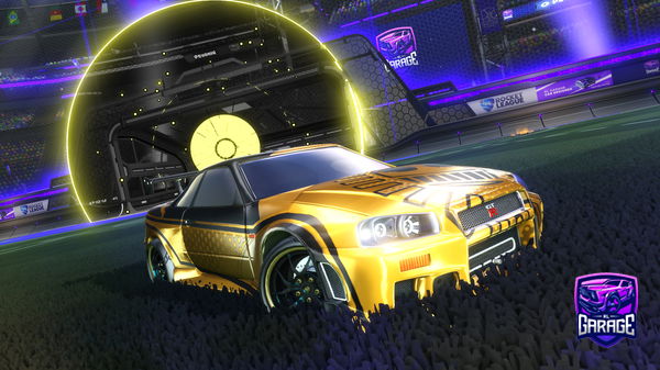 A Rocket League car design from McMoceXVII