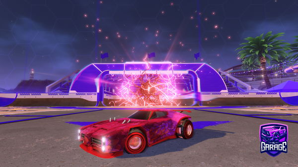 A Rocket League car design from Sticksterr