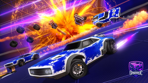 A Rocket League car design from Sofiofski13