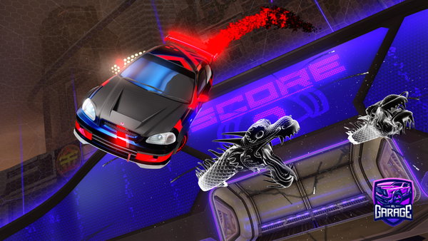 A Rocket League car design from OniReno