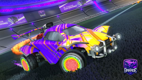 A Rocket League car design from SavDude211