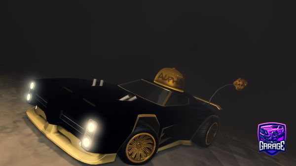 A Rocket League car design from gmgk7890