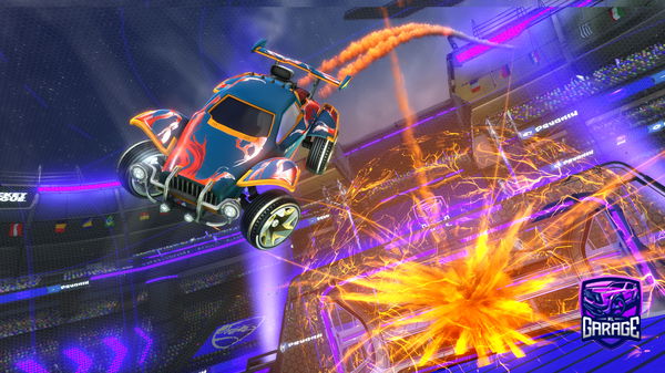 A Rocket League car design from Mo7amad-_-XR