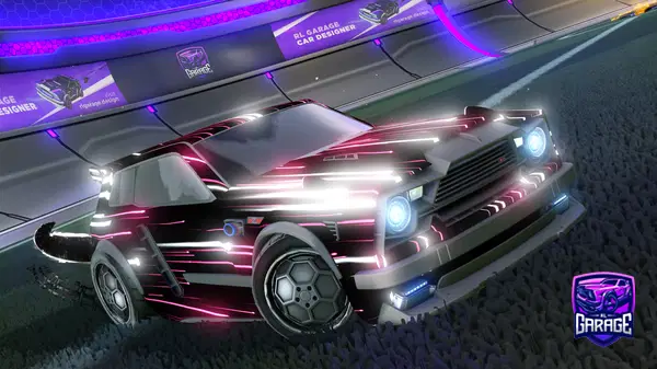 A Rocket League car design from RadiationPlays