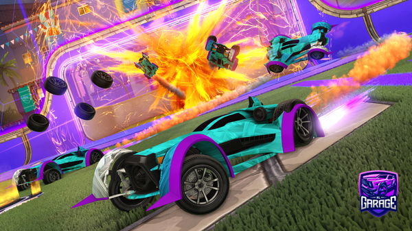 A Rocket League car design from DaceyB