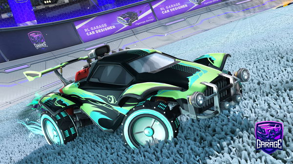 A Rocket League car design from E-boi7908