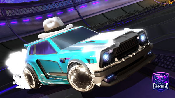 A Rocket League car design from GOLDENHALO99