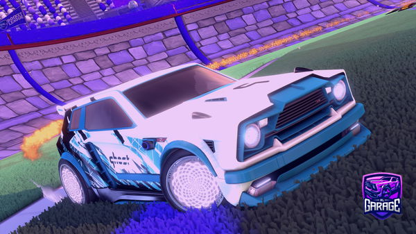 A Rocket League car design from ZPachiX