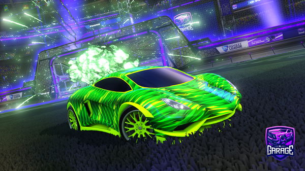 A Rocket League car design from SzymeG