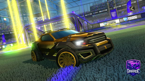 A Rocket League car design from SeBBuD60