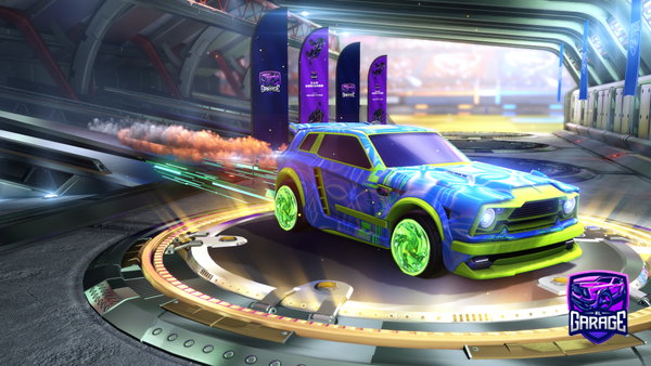 A Rocket League car design from MrTurtleboy24