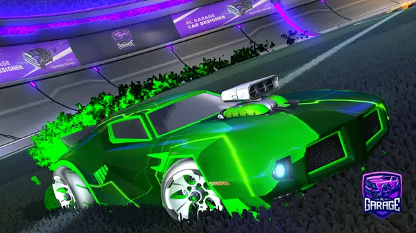 A Rocket League car design from zaddation