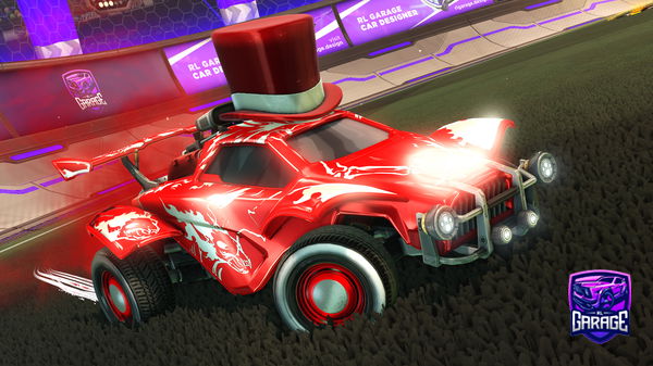 A Rocket League car design from LeKriliq