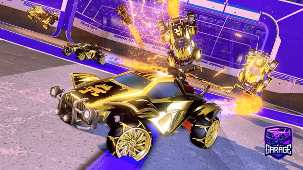 A Rocket League car design from abrokenlink